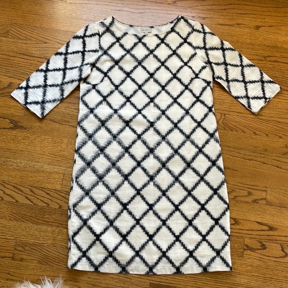 The Odells dress - EUC - worn once - hand loomed cotton - lined in soft muslin